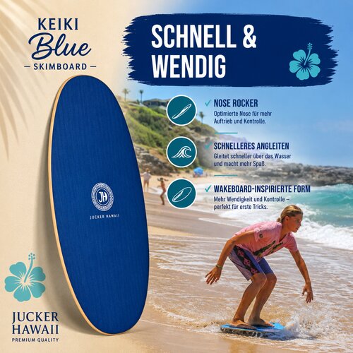 JUCKER HAWAII Skimboard KEIKI BLUE - DEALER
