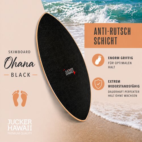 JUCKER HAWAII Skimboard OHANA BLACK EVA - DEALER