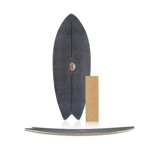 Balanceboard Ocean Rocker Black DEALER