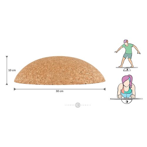 Korkhalbkugel - Plank Ball f�r Balance Boards - DEALER