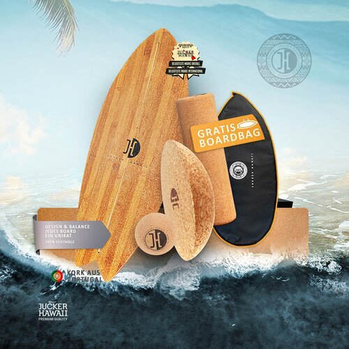 *Deal of the Year* Balance Board Set Ocean Rocker Bamboo*