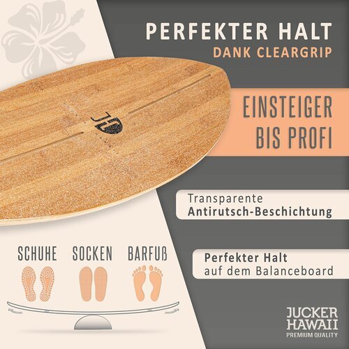 *Deal of the Year* Balance Board Set Ocean Rocker Bamboo*
