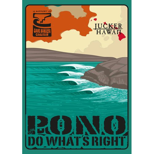 JUCKER HAWAII STICKER Pono