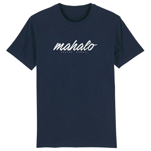 JUCKER HAWAII T-Shirt - MAHALO  Blue (French Navy )